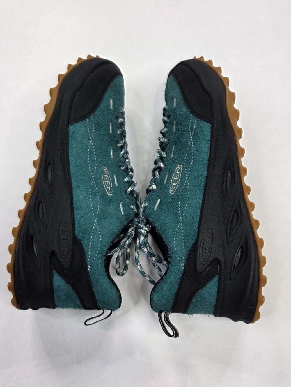 Keen Womens Size 10.5 Jasper Zionic Mediterranean Birch Trail Running Shoes - Picture 7 of 9